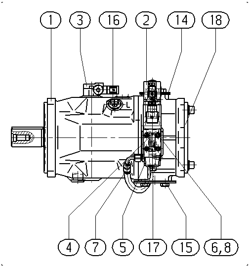 AA10VSO140FE1D/31R-PPB12K26-SO479 — Rysunek