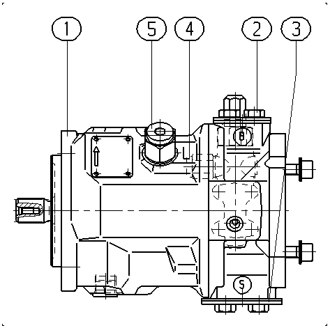 AL A10V O 28 DFR /31L-PRC12K68 -SO 32 — Rysunek