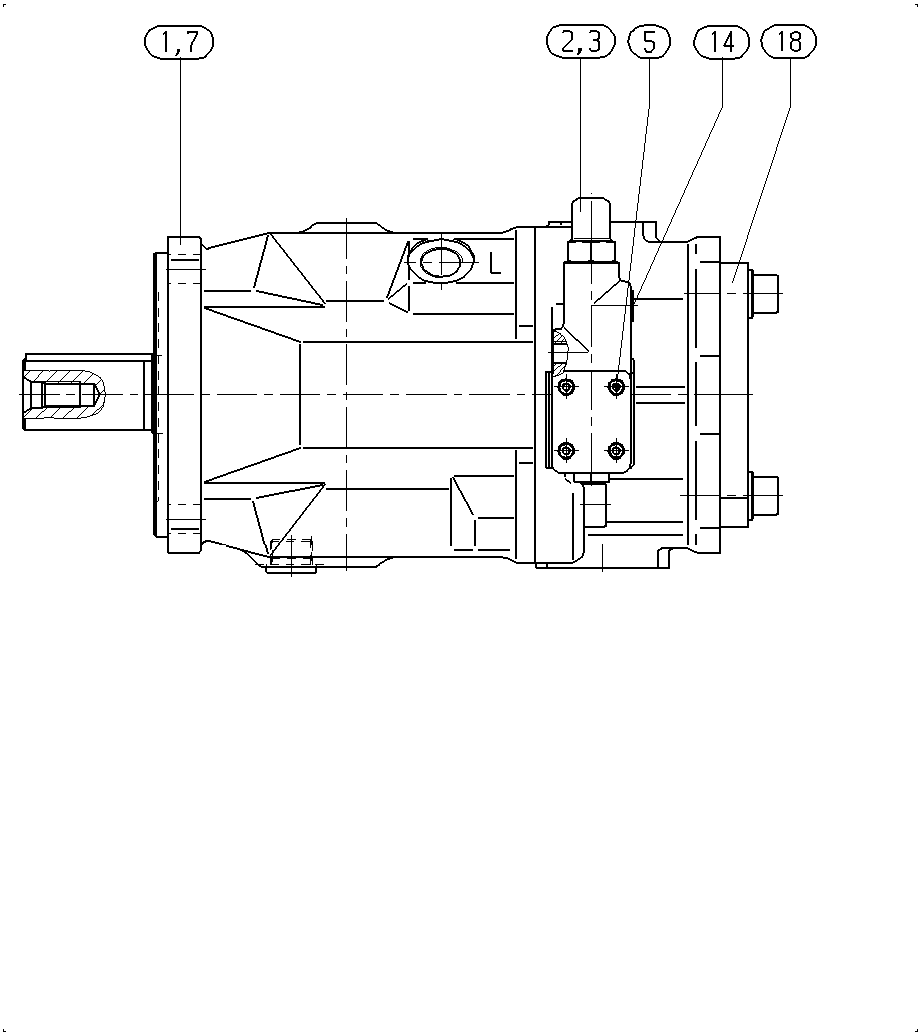 A A10VSO140 DFR /31R-PPB12K24 -SO 52 — Rysunek