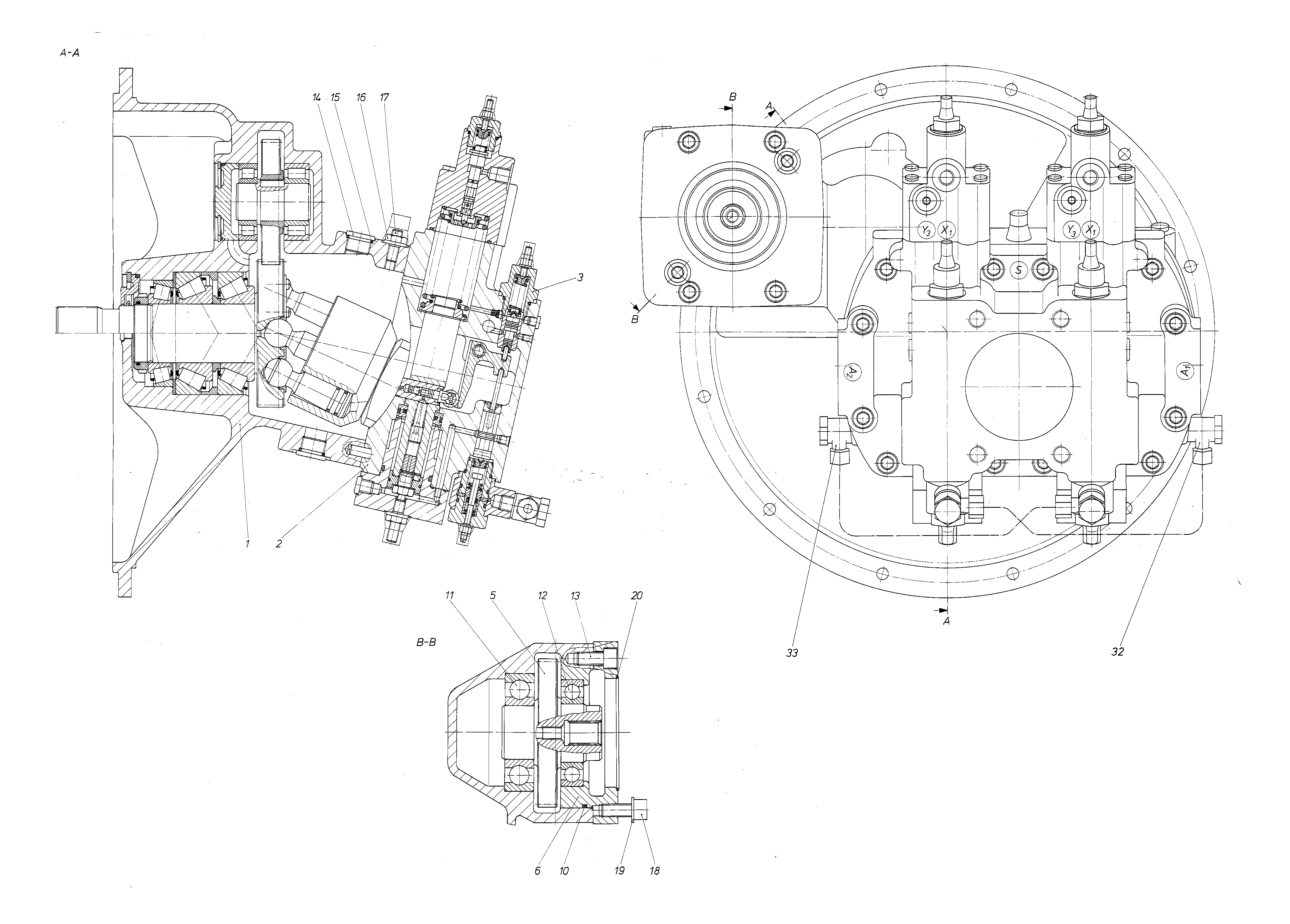 A8VO107LR3CH2/60R1-PZG05K02 — Rysunek