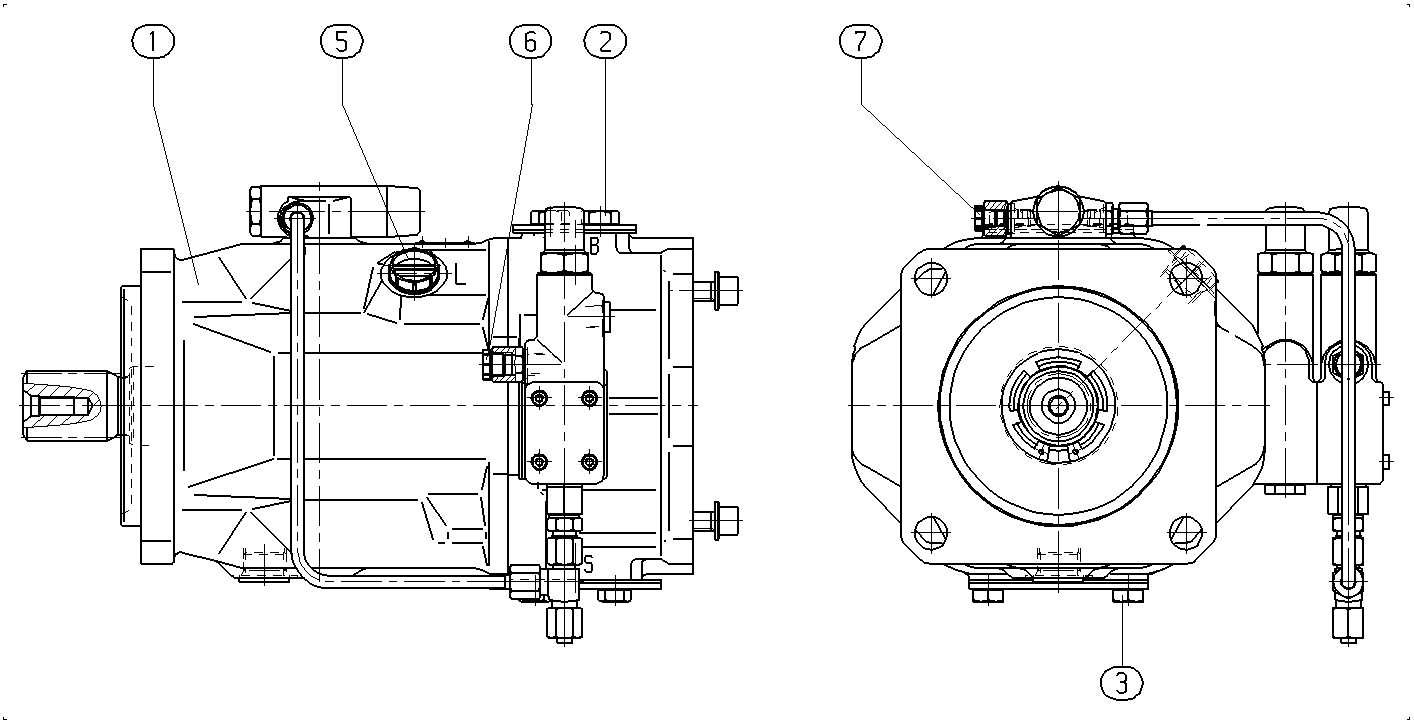 AL A10V O140 FHD /31R-PSD62K68 — Rysunek