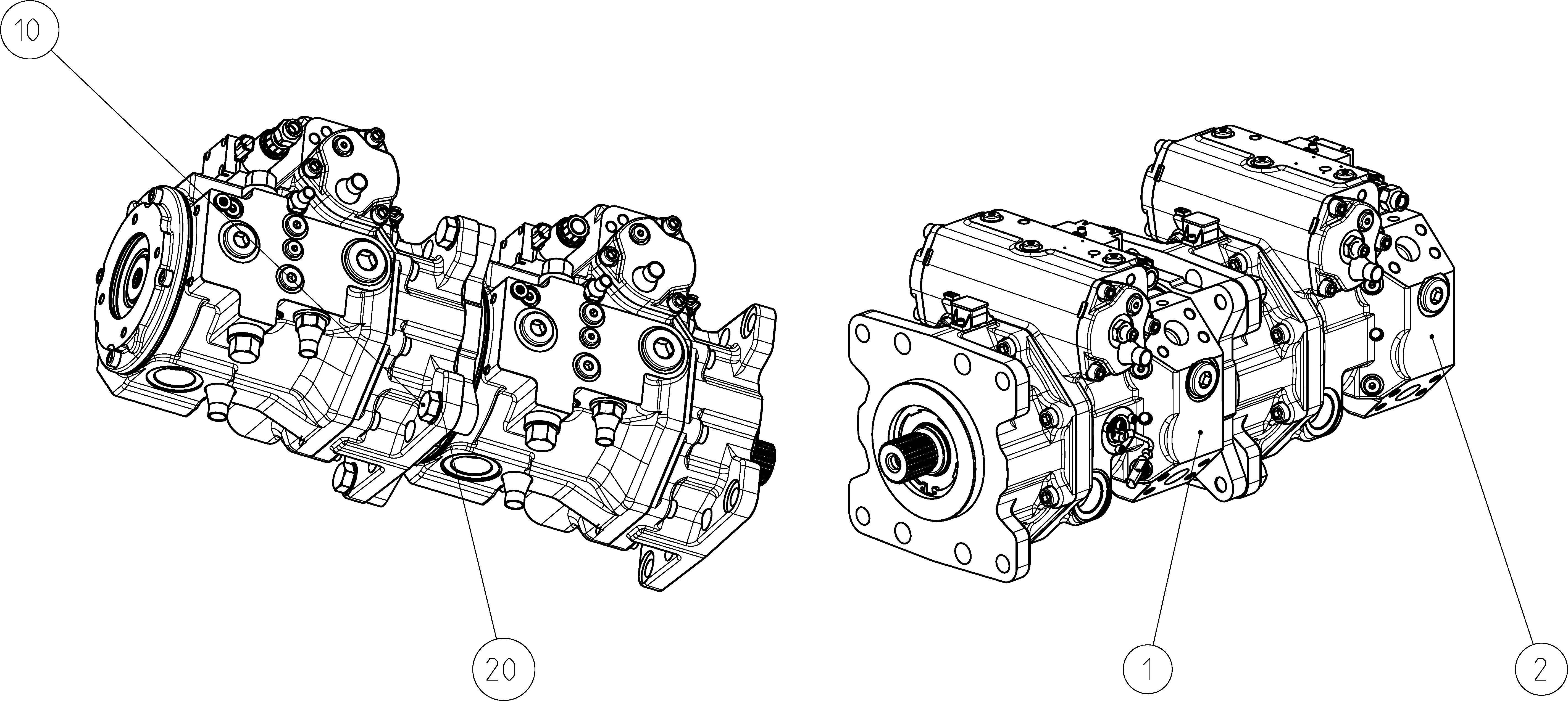 A4VG175EP0/40NR+A4VG175EP0/40NR — Rysunek