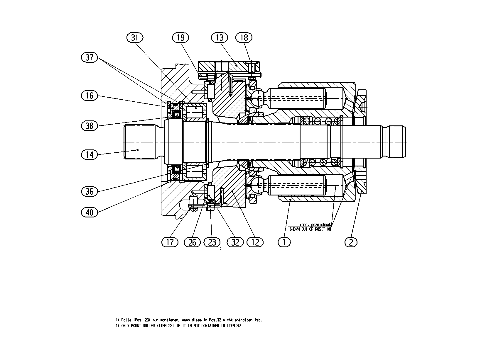 MECHANIZM NAPĘDOWY — Rysunek