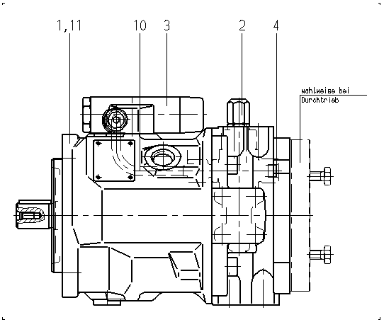A AA10VSO100 DFLR/31L-PKC62K07 — Rysunek