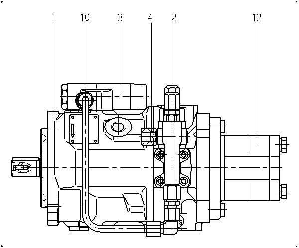 A A10VSO 45 FHD /31R-PPA12G10 — Rysunek