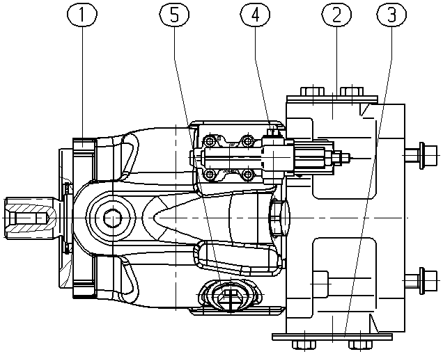 AL A10V O 63 DRS /53R-VSD12K52 -SO928 — Rysunek
