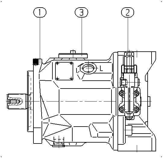 AH A10V O 74 DFR1/31R-VSC92N00 -S1846 — Rysunek