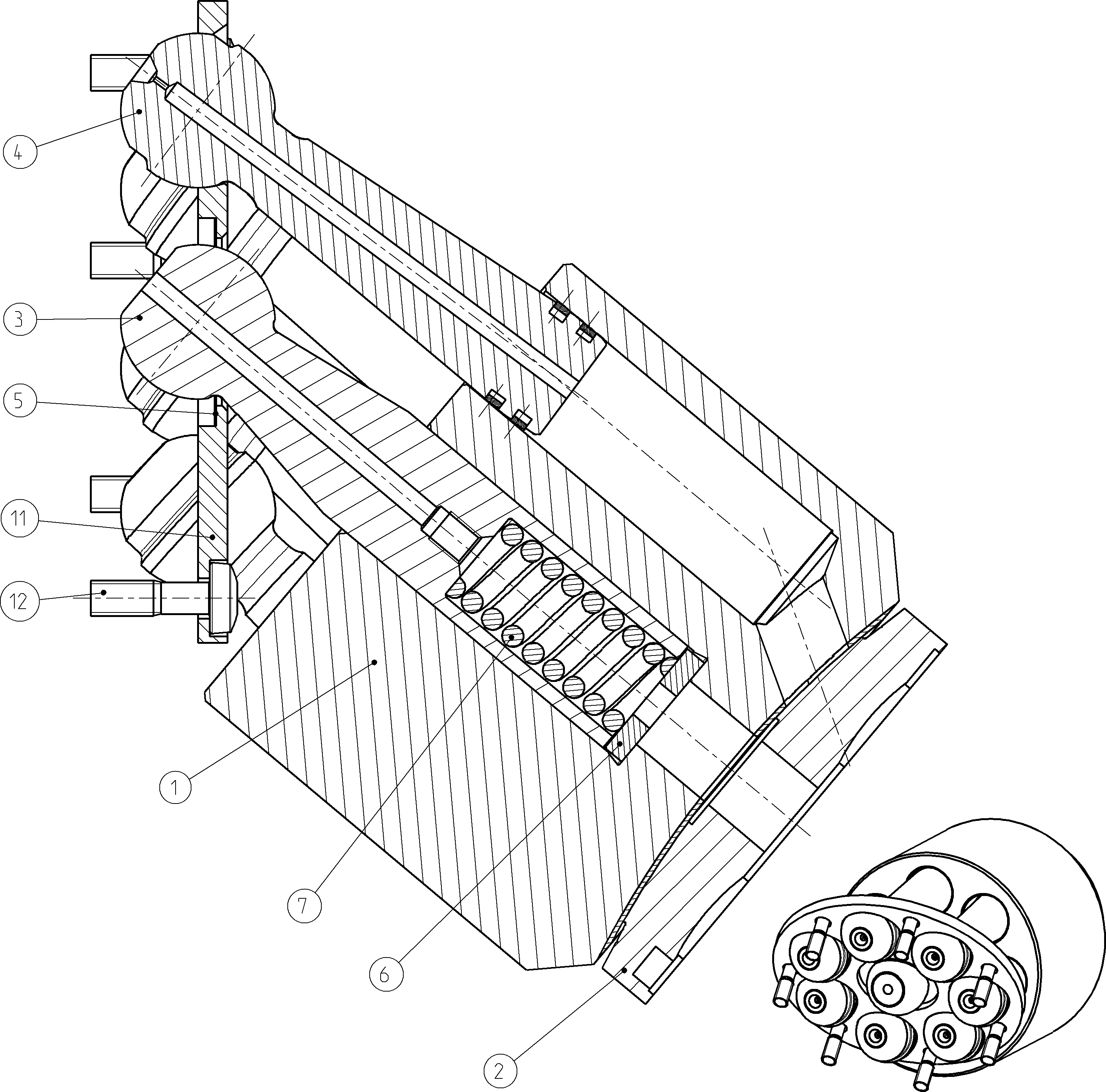 MECHANIZM NAPĘDOWY — Rysunek