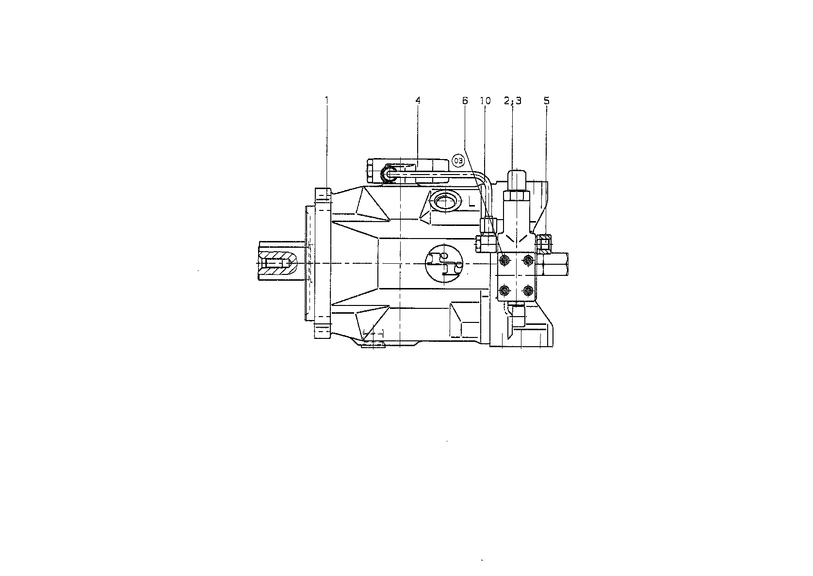 A AA10VSO140 DFLR/31R-PKD62N00 — Rysunek