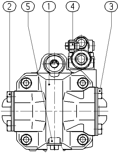 AL A10V O 28 DFR1/52L-VSC12N00 -S2437 — Rysunek