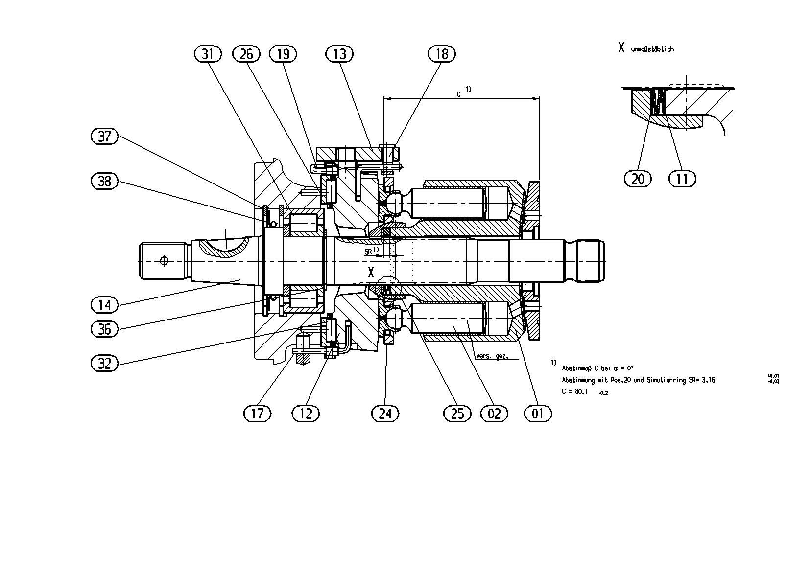 MECHANIZM NAPĘDOWY — Rysunek