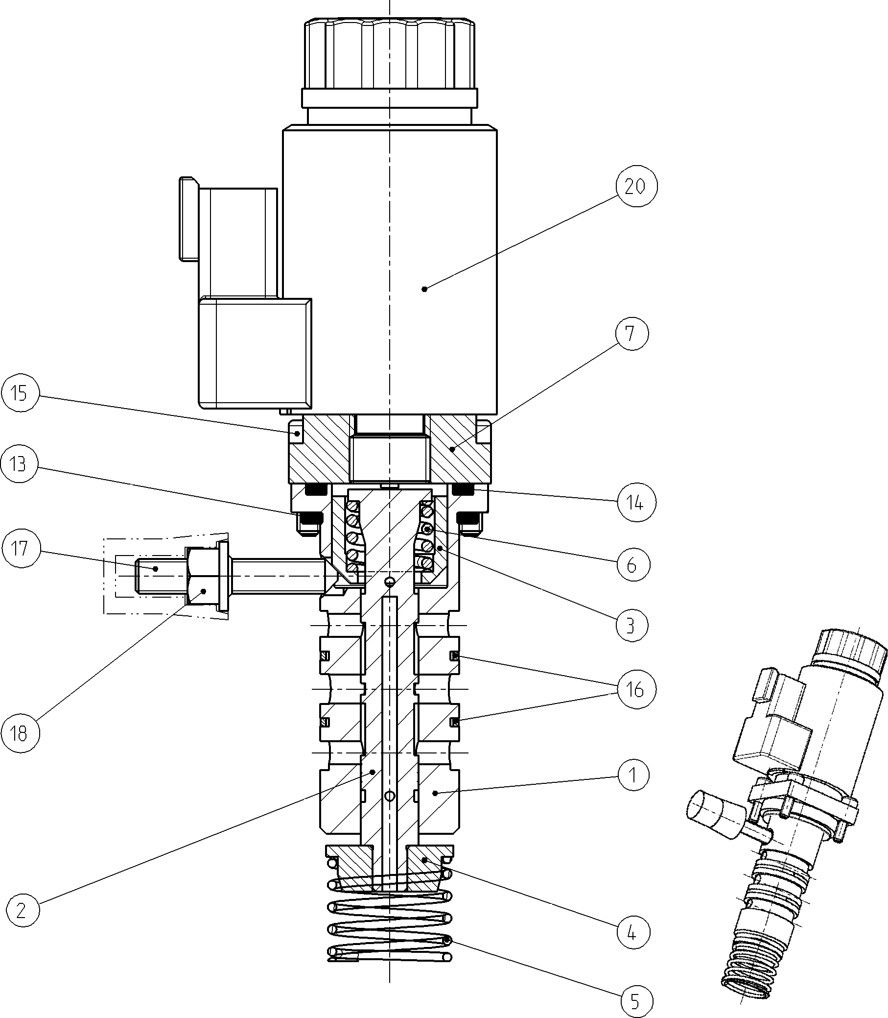 ELEMENT REGULACYJNY — Rysunek