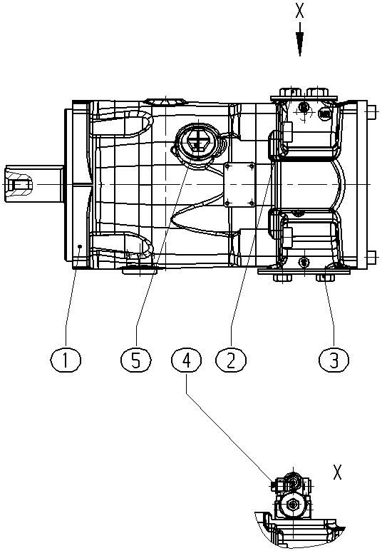 ALA10VSO100DRS/32L-VSD22U99 — Rysunek
