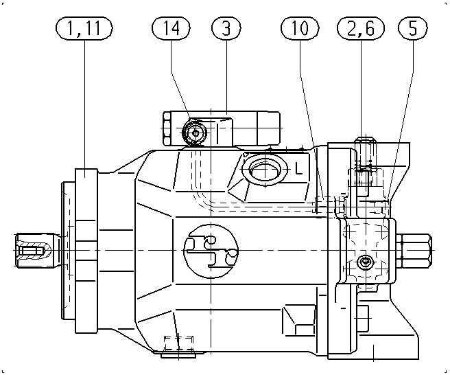 AHA10VO100DFLR/31L-PUC62N00-SO691 — Rysunek