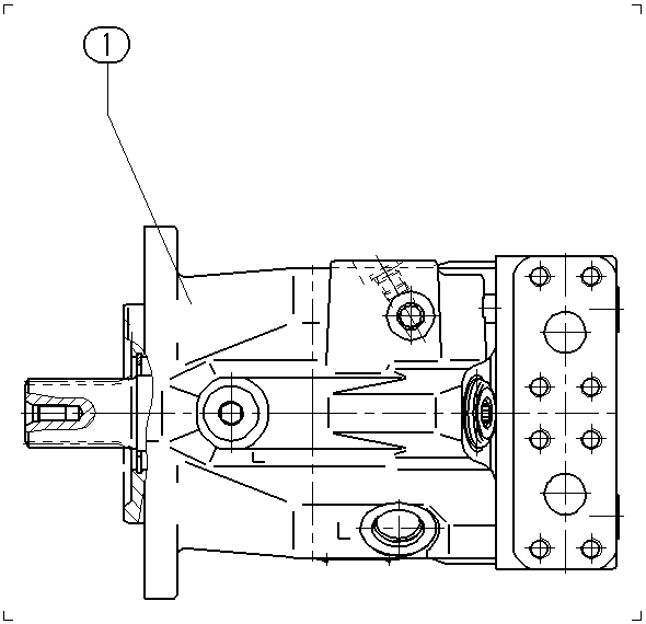 A A10V M 63 DG /52W1-VWC10N000 — Rysunek