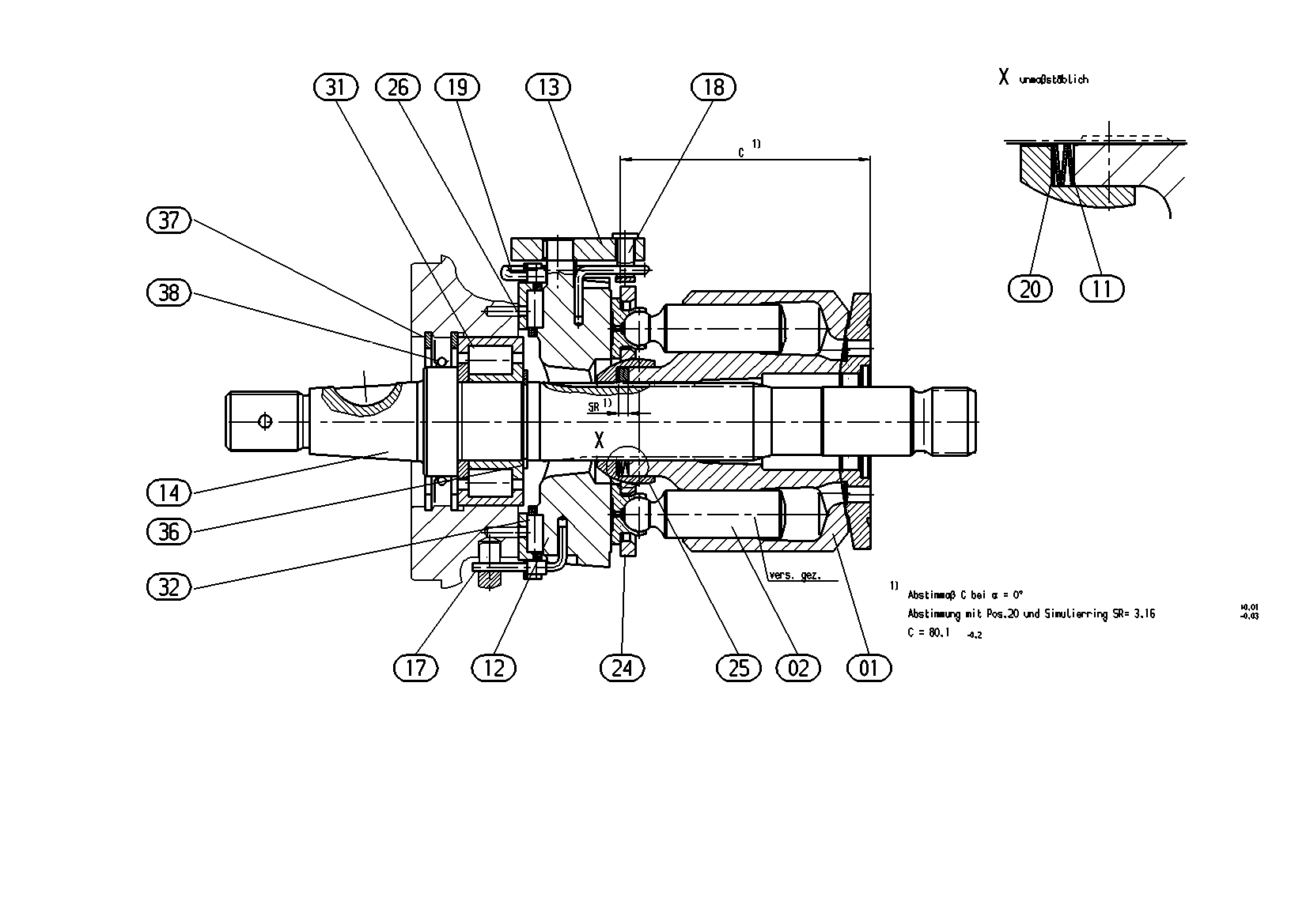MECHANIZM NAPĘDOWY — Rysunek