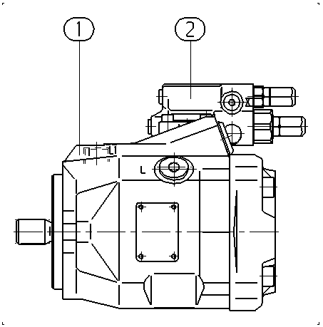ALA10VO45DRG/52L-VUC11N00-S1528 — Rysunek