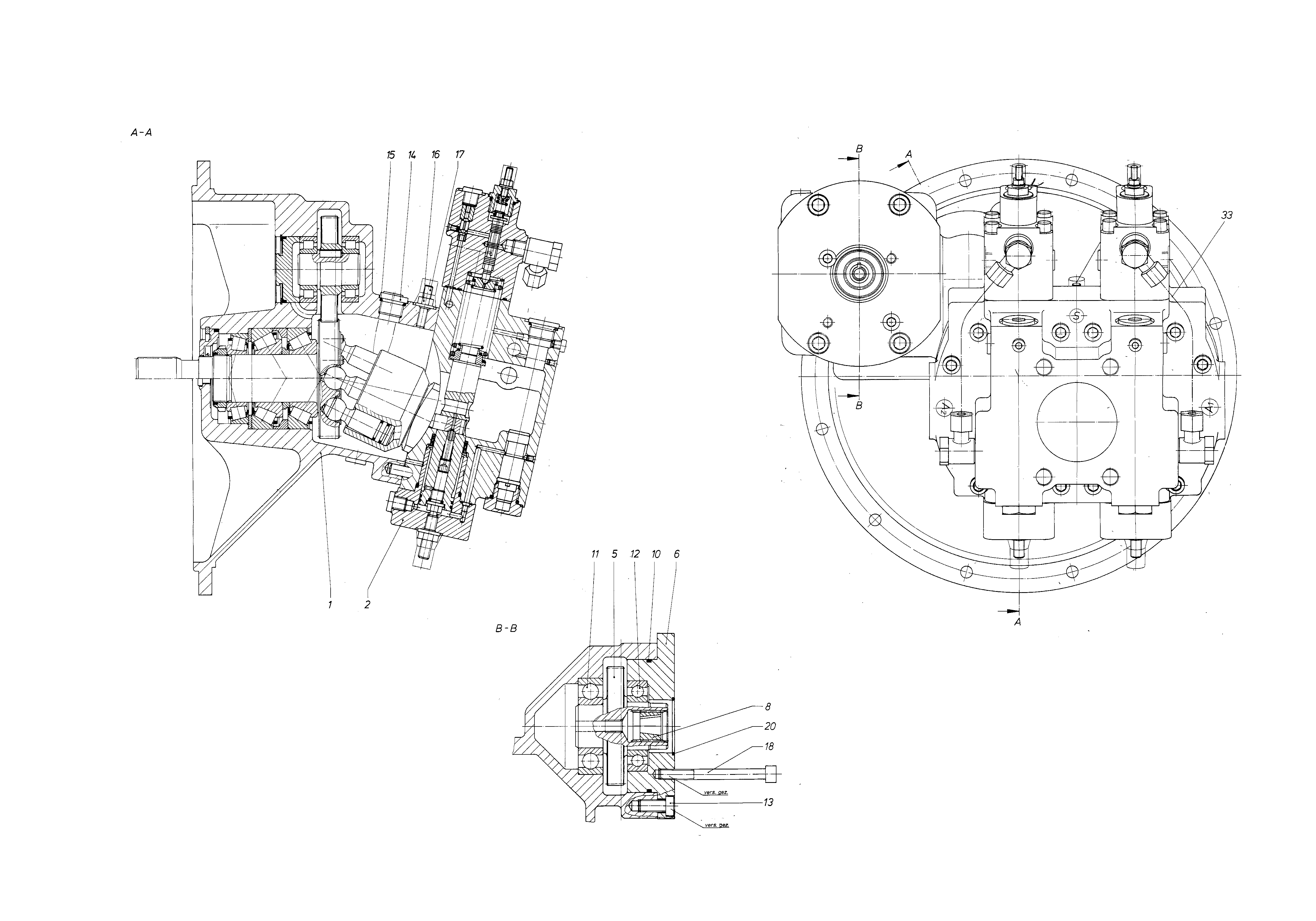 A8VO55HD/60R1-PZG05K46 — Rysunek
