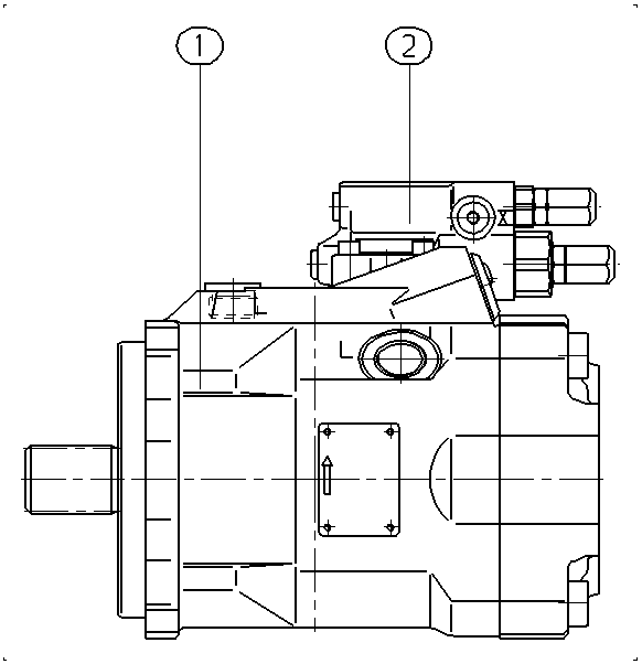 AA10VO60DR/52L-PSD11N00 — Rysunek