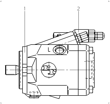 AAA10VO45DR/50R-PSC64N00 — Rysunek