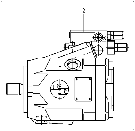 AAA10VO45DFR1/50L-PSC11N00-SO407 — Rysunek