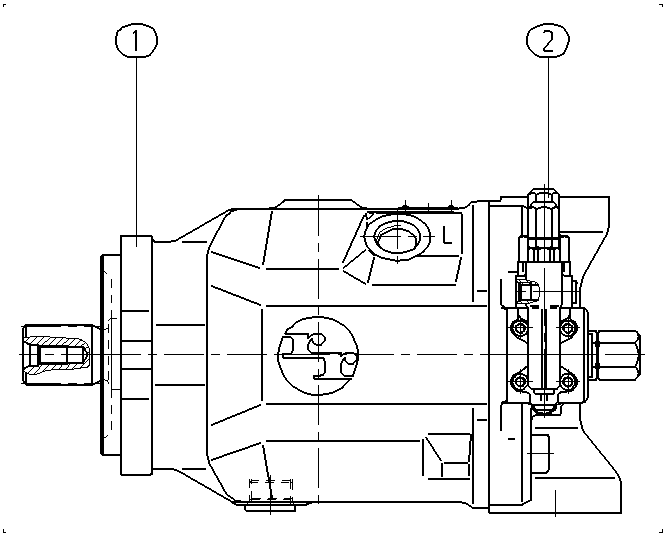 AA10VO100DFR/31R-PSC62N00-SO169 — Rysunek