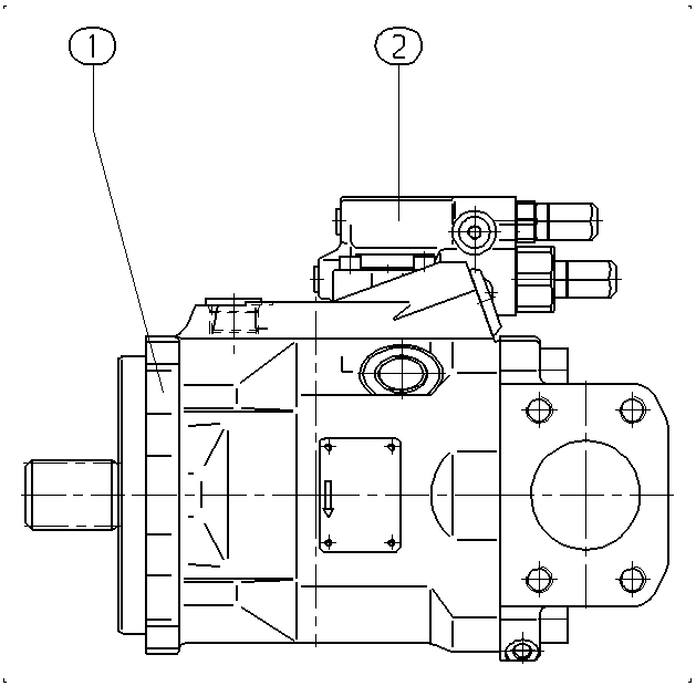 AA10VO60DFR/52R-PSD62N00-SO547 — Rysunek