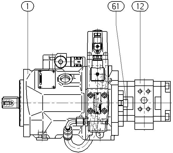 A A10VSO 28 DFEO/31R-PPA12H00 -SO479 — Rysunek
