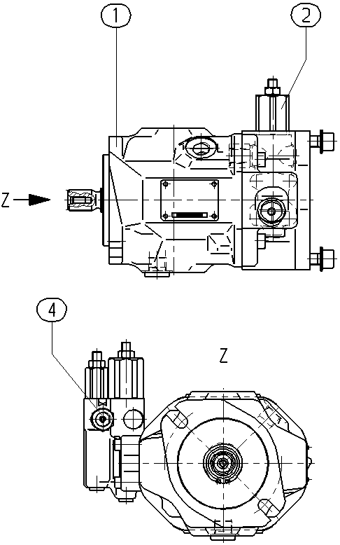 A A10VSO 18 DFR1/31L-VSC12K01 — Rysunek