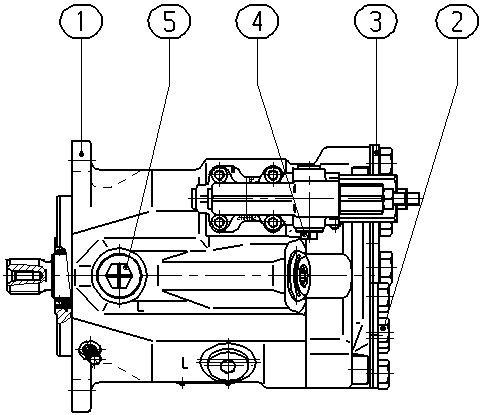 AL A10V O 45 DFR1/52L-VUC11N00 -S1778 — Rysunek