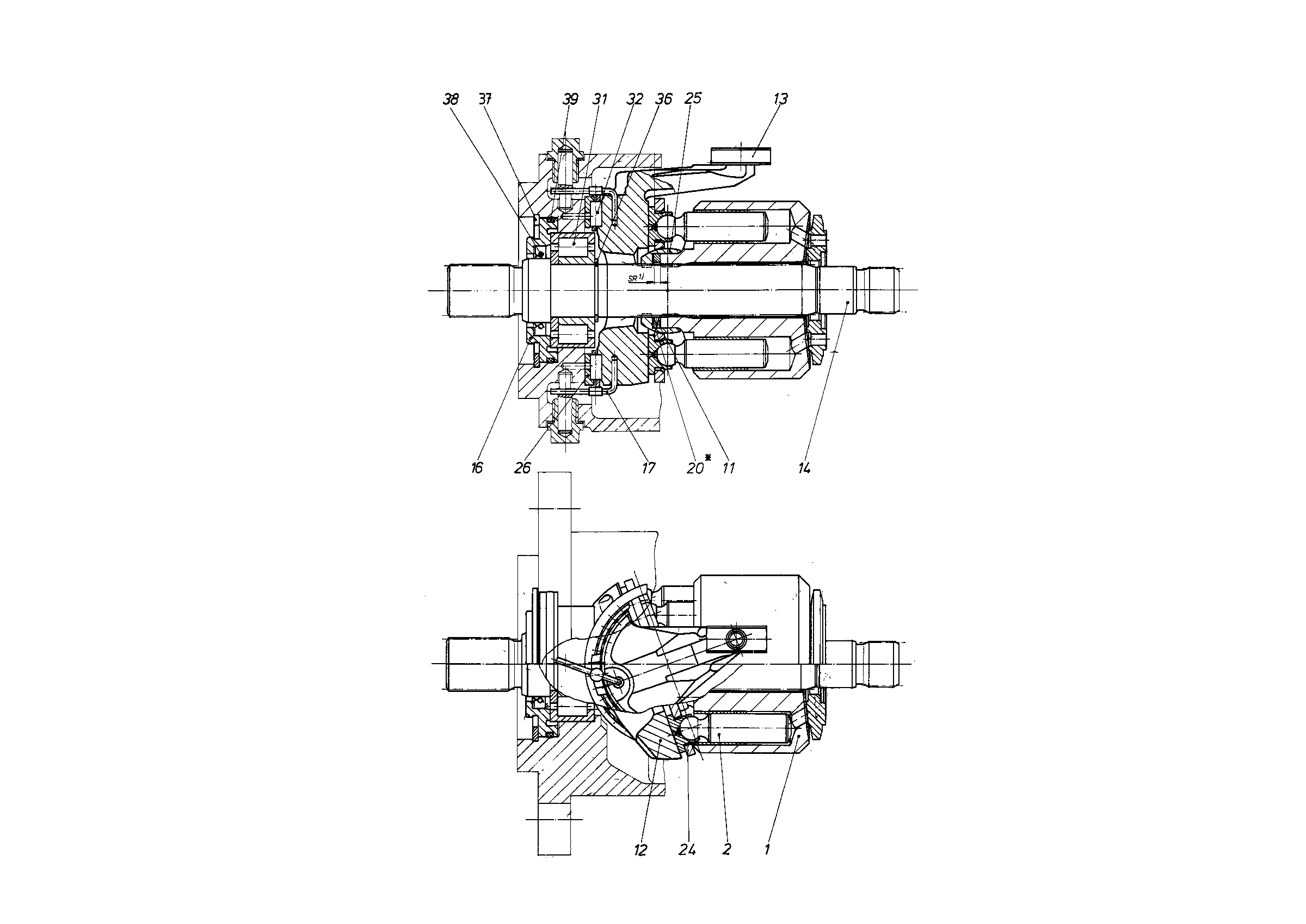 MECHANIZM NAPĘDOWY — Rysunek