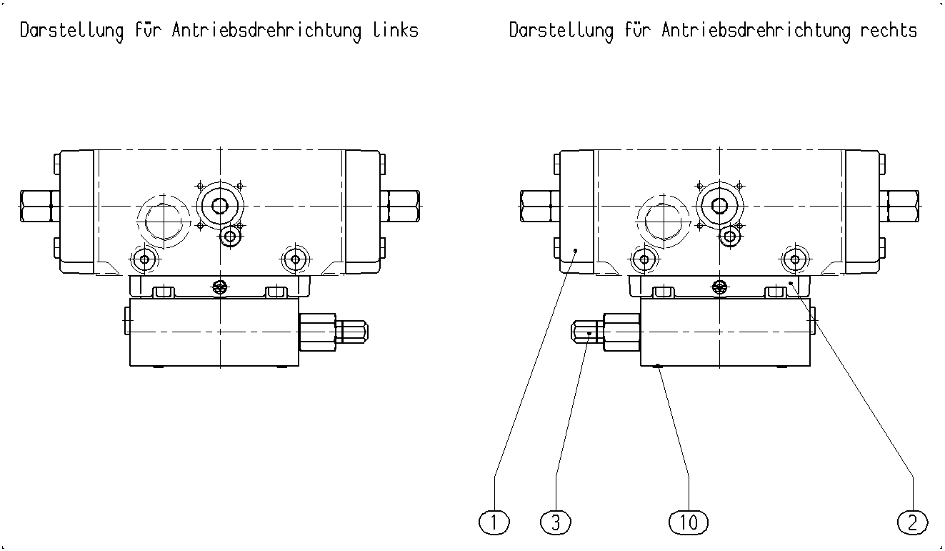 R A4VS 125/180 LR2 /30-V — Rysunek