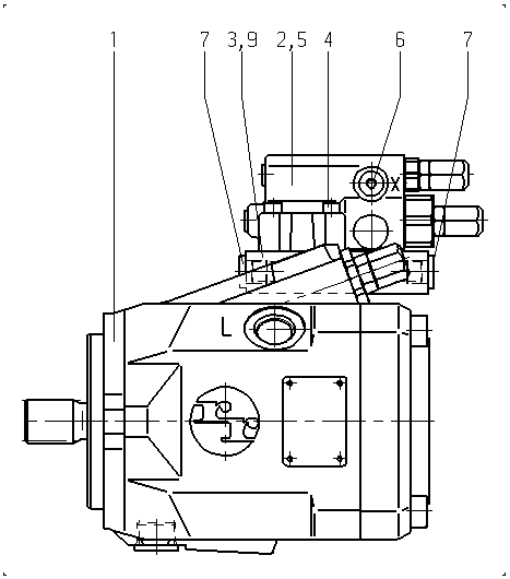 AAA10VO45DFR1/50R-PSC11N00-SO327 — Rysunek