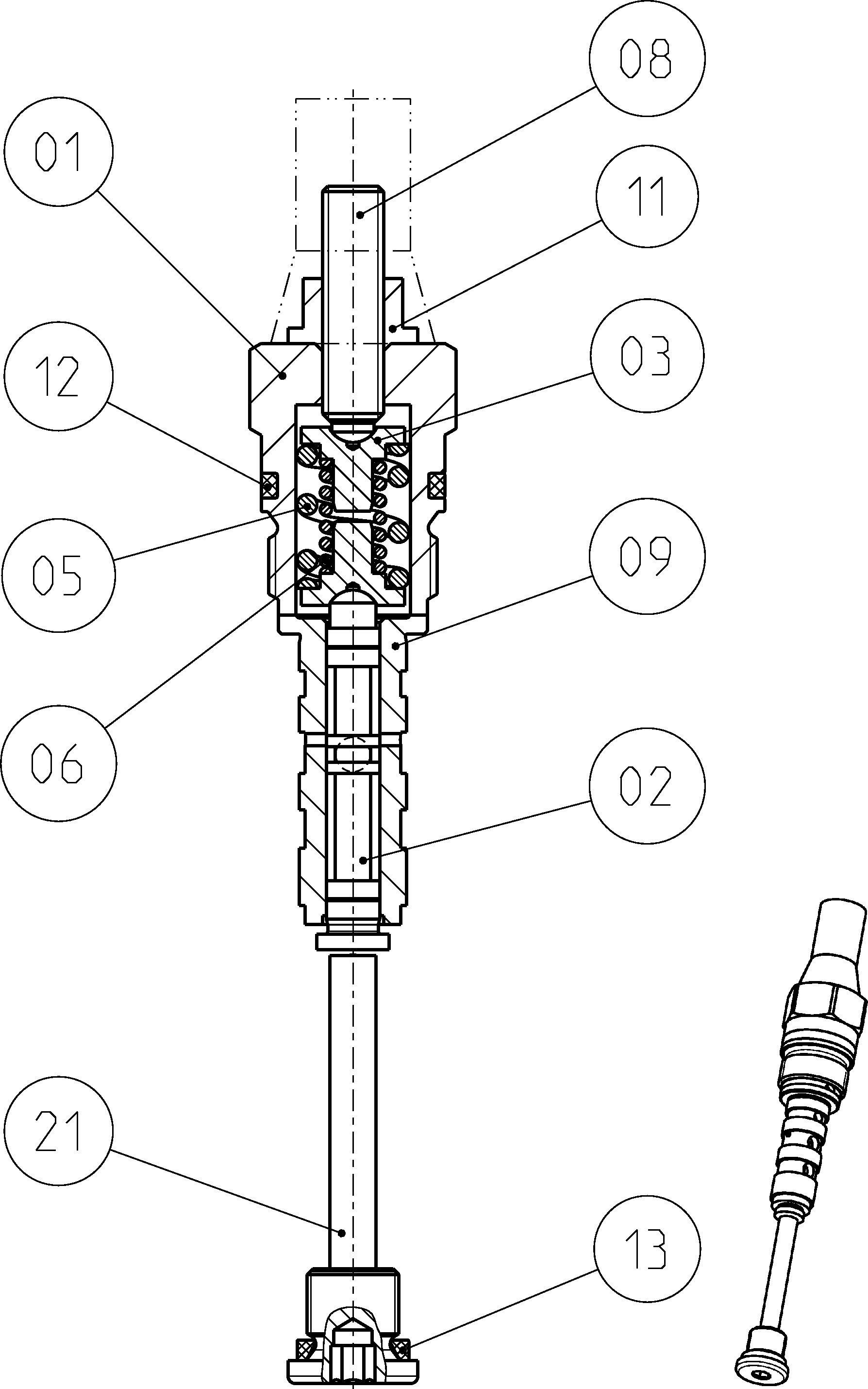ELEMENT REGULACYJNY — Rysunek