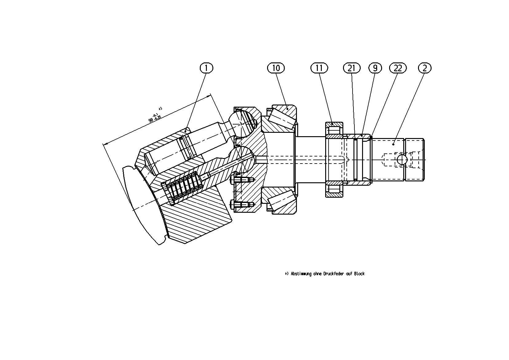 MECHANIZM NAPĘDOWY — Rysunek