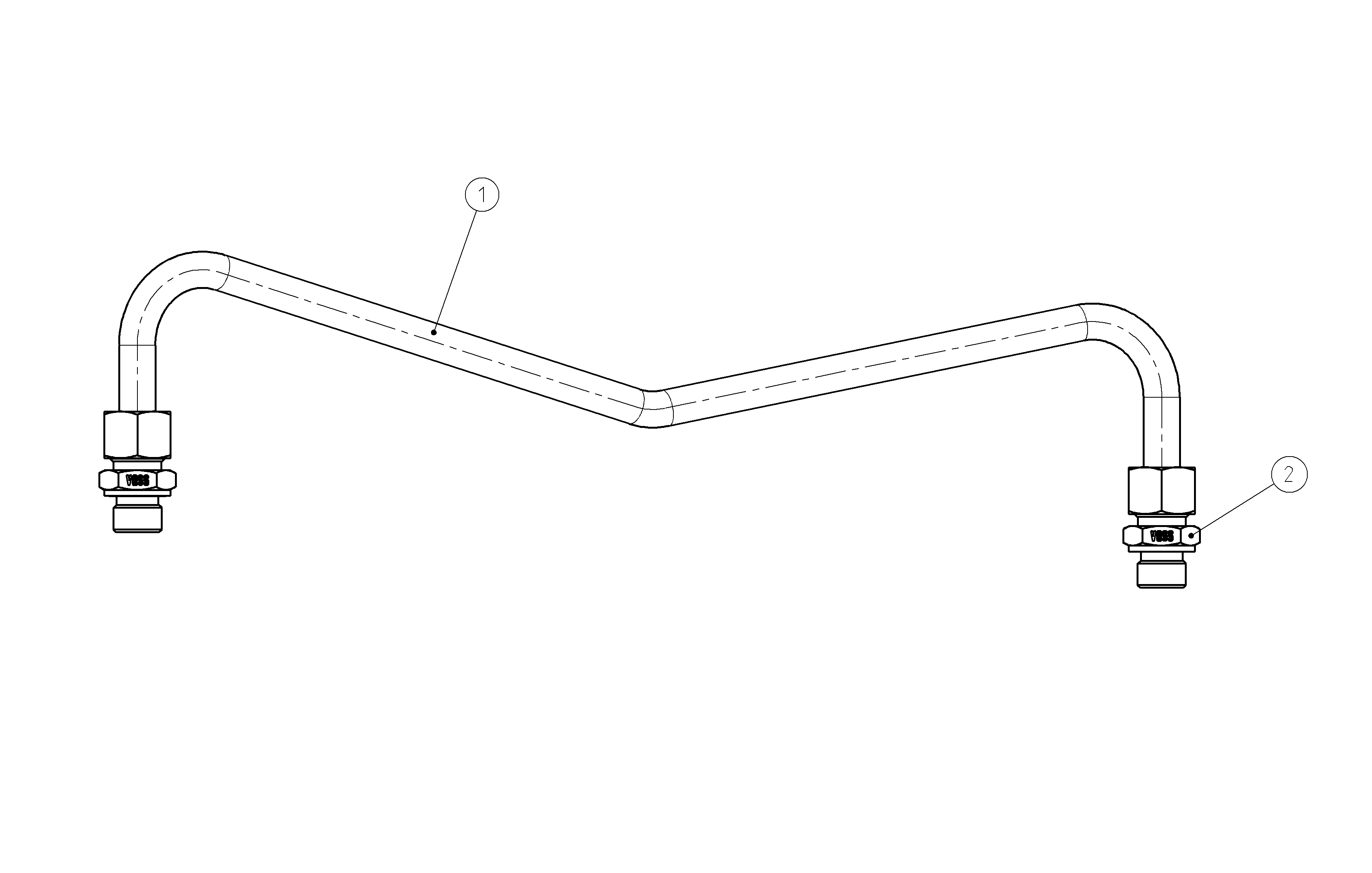 PRZEWÓD HYDRAULICZNY — Rysunek