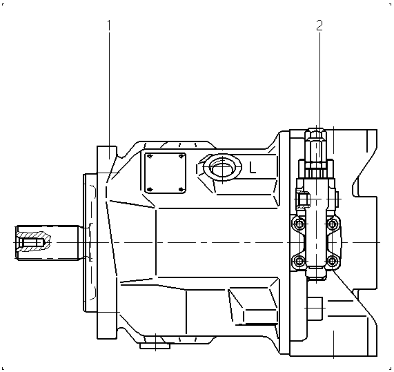 AA10VO71DFR1/31R-PSC12N00-SO324 — Rysunek