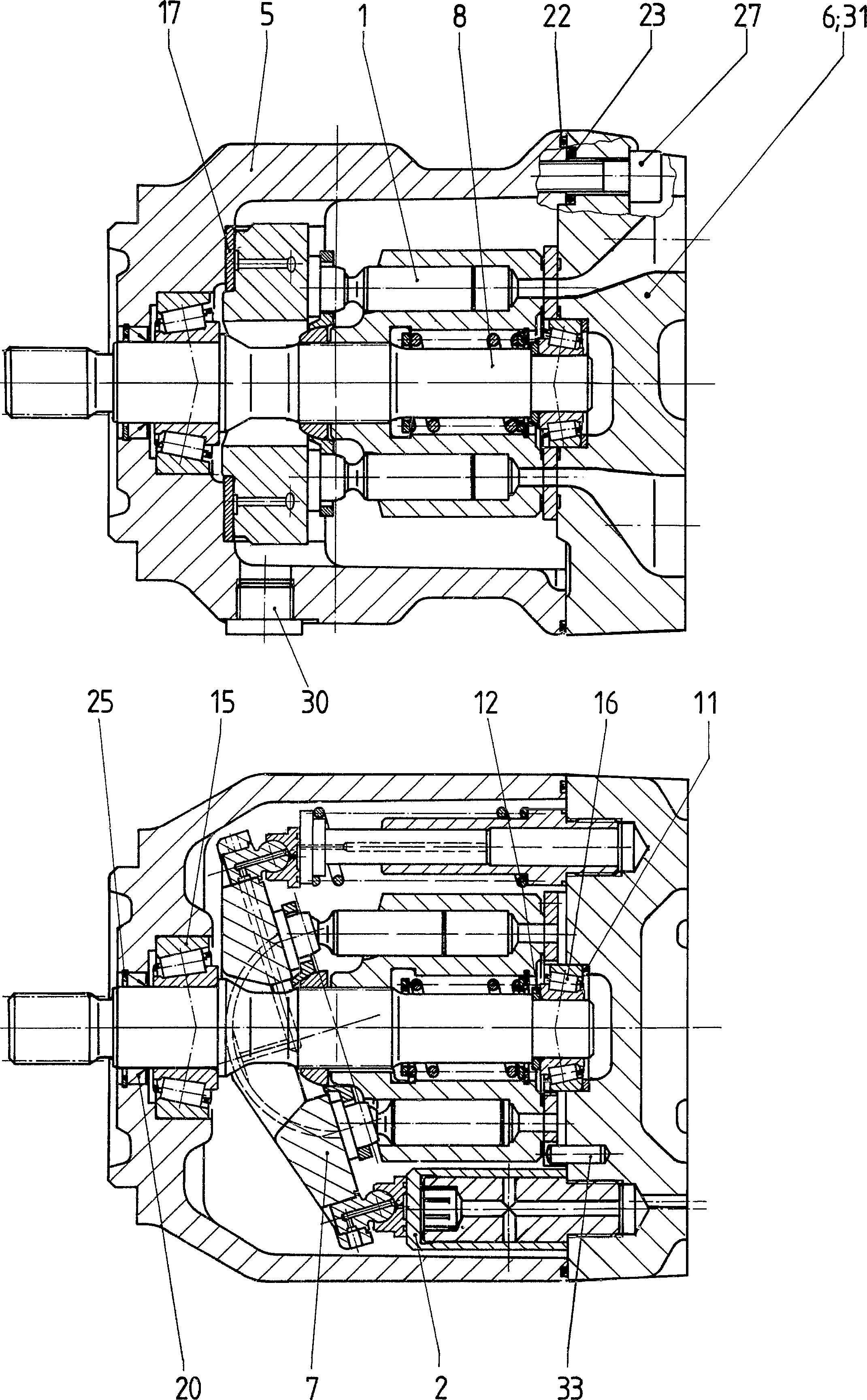 G A10V O 28 OV /31R-PSC11N00 — Rysunek