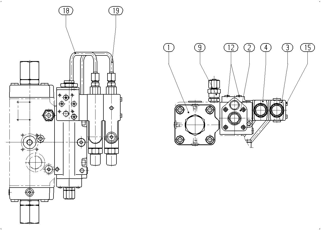 V A4VSG 125 HD1D /30L-V — Rysunek