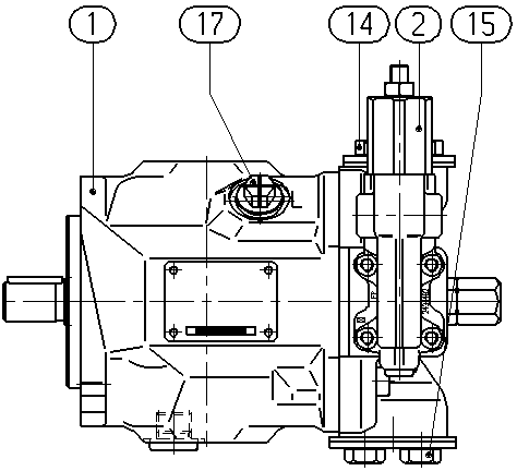 AL A10VSO 18 DR /31R-VPA12N00 — Rysunek