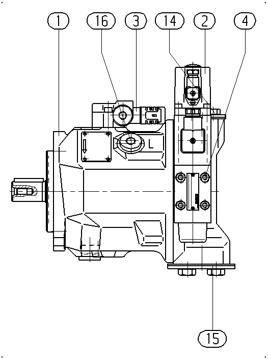 A A10VSO 71 DFEO/31R-PPA12N00 — Rysunek