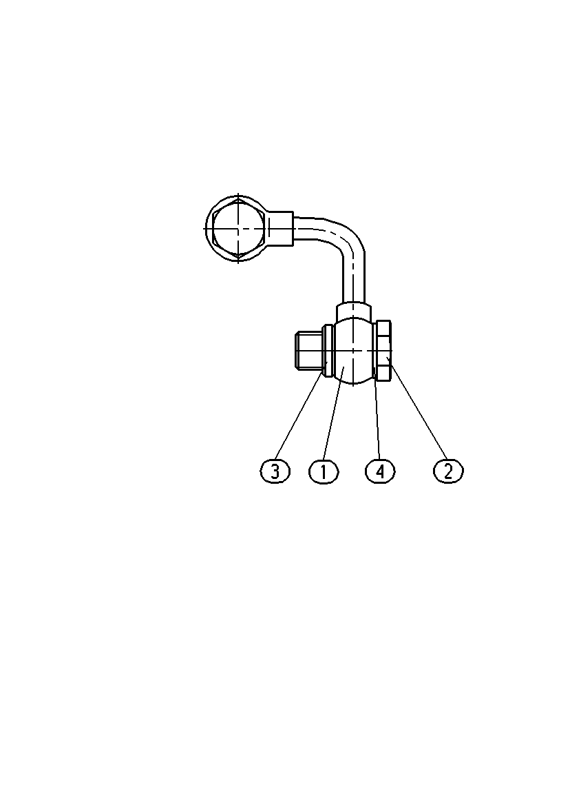 PRZEWÓD HYDRAULICZNY — Rysunek