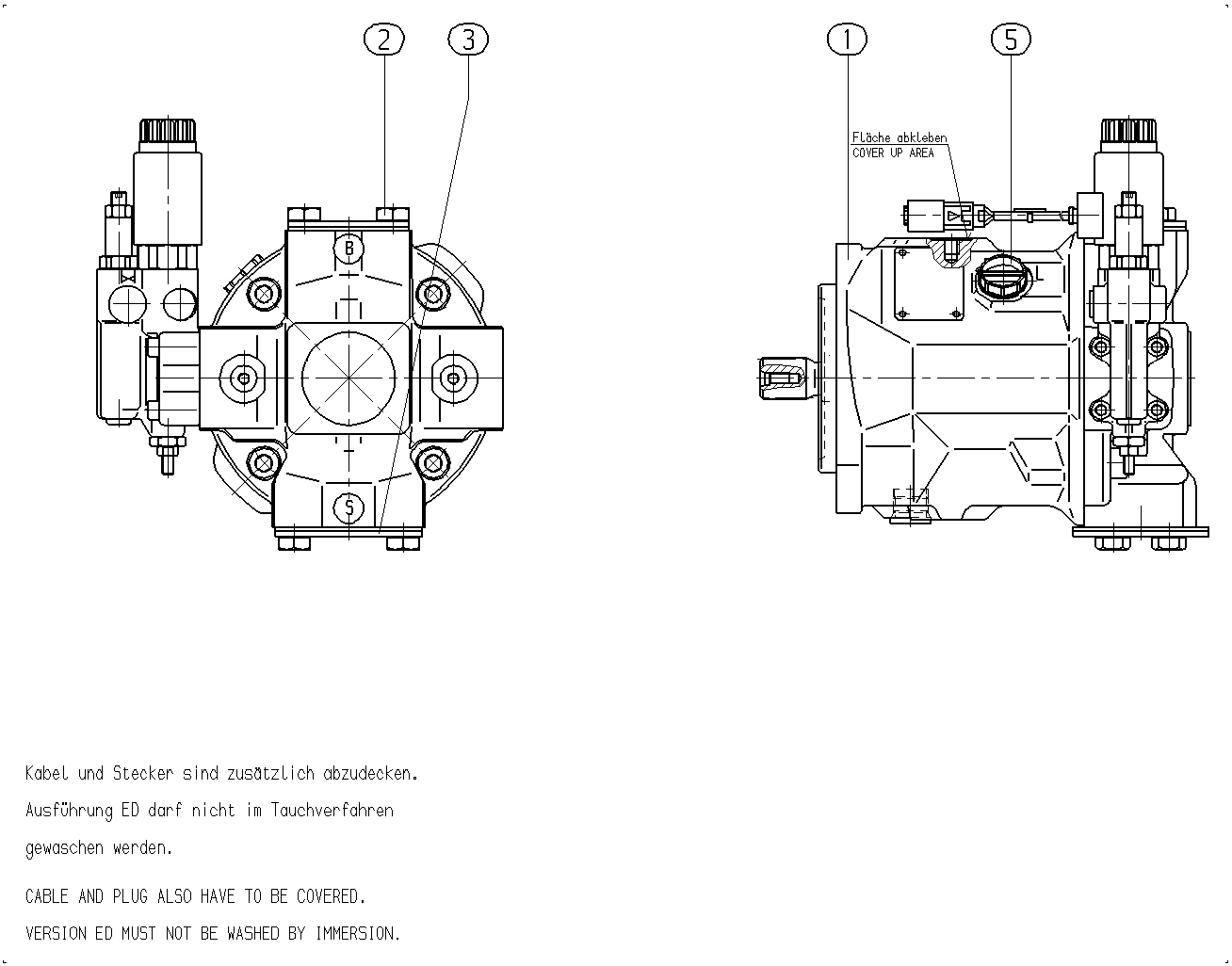 AL A10V O 28ED 73/31R-VSC12N00 -S2024 — Rysunek