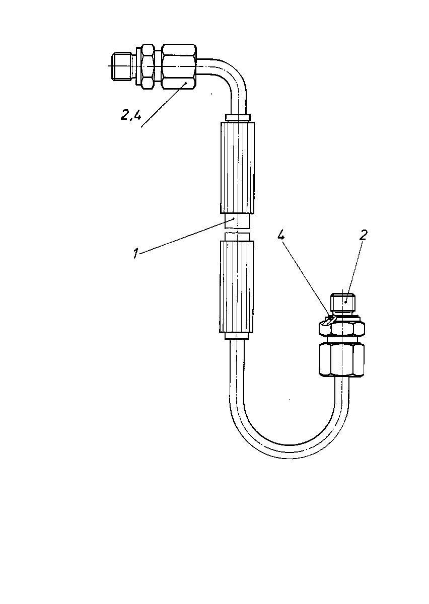 PRZEWÓD HYDRAULICZNY — Rysunek