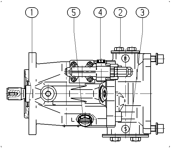 AL A10V O 60 DRG /52R-PUC12K04 — Rysunek