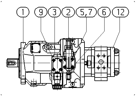 AA10VSO71DR/31R-PPA12X40-SO108 — Rysunek