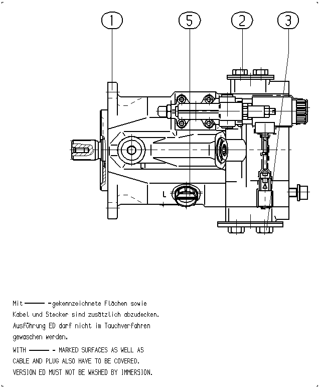 AL A10V O 45ED 72/52R-PSC62K04T -SO607 — Rysunek