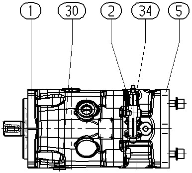 A A10VSO 71 DRG /32R-VSD32U68 -S3948 — Rysunek