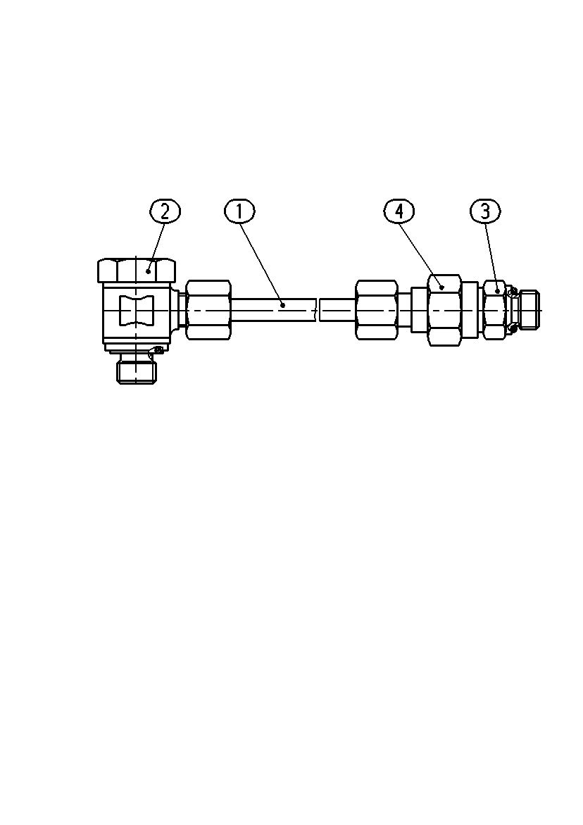 PRZEWÓD HYDRAULICZNY — Rysunek