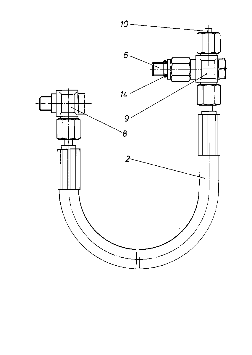 PRZEWÓD HYDRAULICZNY — Rysunek